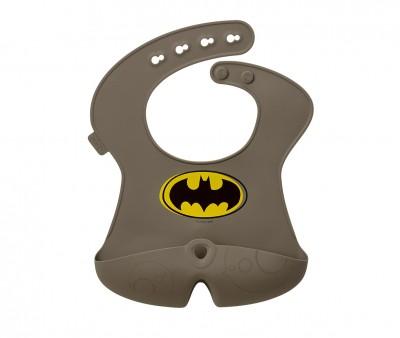 Babero Silicona Enrollable Batman