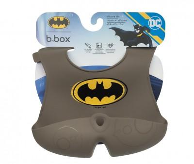 Babero Silicona Enrollable Batman