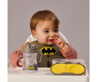 Babero Silicona Enrollable Batman
