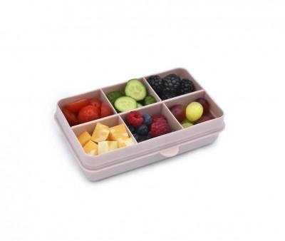 Caja Snackle 6 Compartimentos Pink
