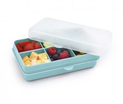 Caja Snackle 6 Compartimentos Blue