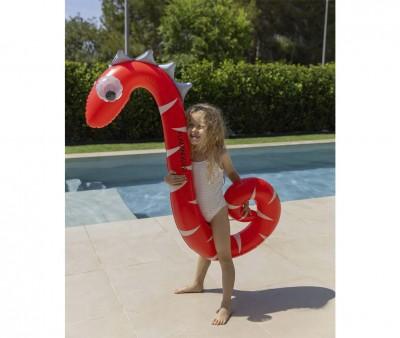 Flotador Hinchable Serpiente Roja Triton