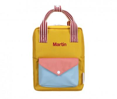 Mochila Pequea Envelope Submarine Yellow Personalizable