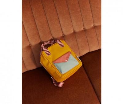 Mochila Pequea Envelope Submarine Yellow Personalizable
