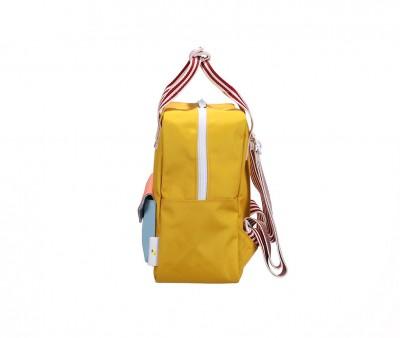 Mochila Pequea Envelope Submarine Yellow Personalizable