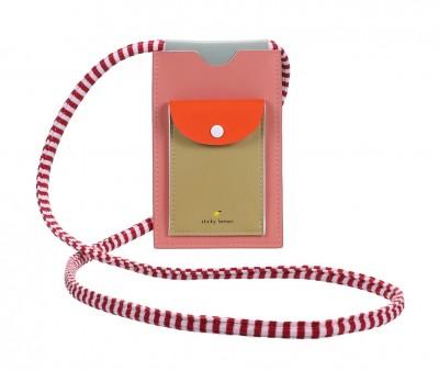 Bolso para Mvil Sticky Lemon Coral Pink Wonders of The Deep Sea