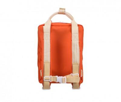 Mochila Escolar Mediana Envelope Lifebuoy Orange Personalizable