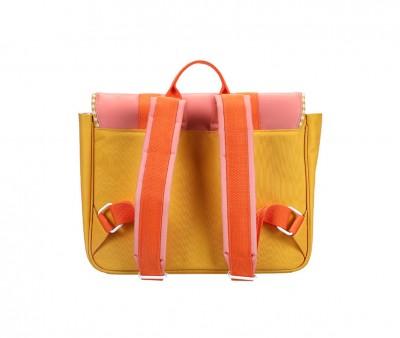 Mochila Escolar Sticky Lemon Coral Pink+Submarine Yellow