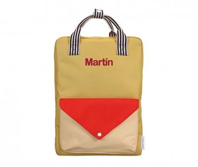 Mochila Grande Sticky Lemon Envelope Red Green