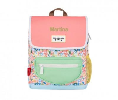 Mochila Escolar Solapa Happiness Personalizable