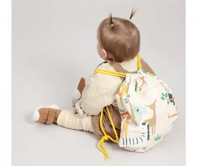 Mochila Saco Impermeable Kiddie Jungle