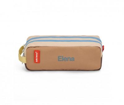 Astuccio Due Cerniere Mini Walnut
