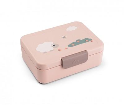 Caja de Almuerzo con Divisor Tiny Farm Powder