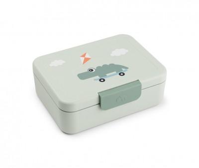 Caja de Almuerzo con Divisor Playground Green