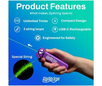 Lanzador ZipString Vivacious Violet