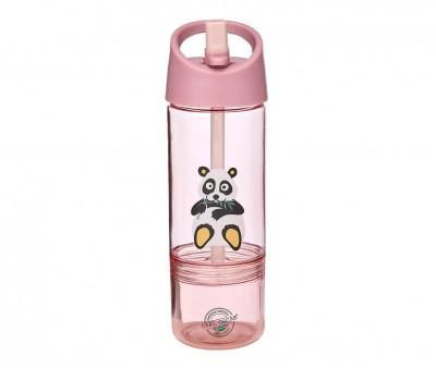 Botella Tritn 2 en 1 Panda Pink
