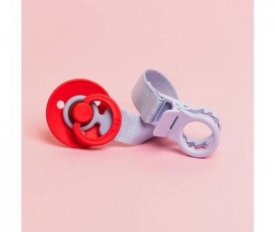 Chupetero BIBS Loop Cip Dusty Blue