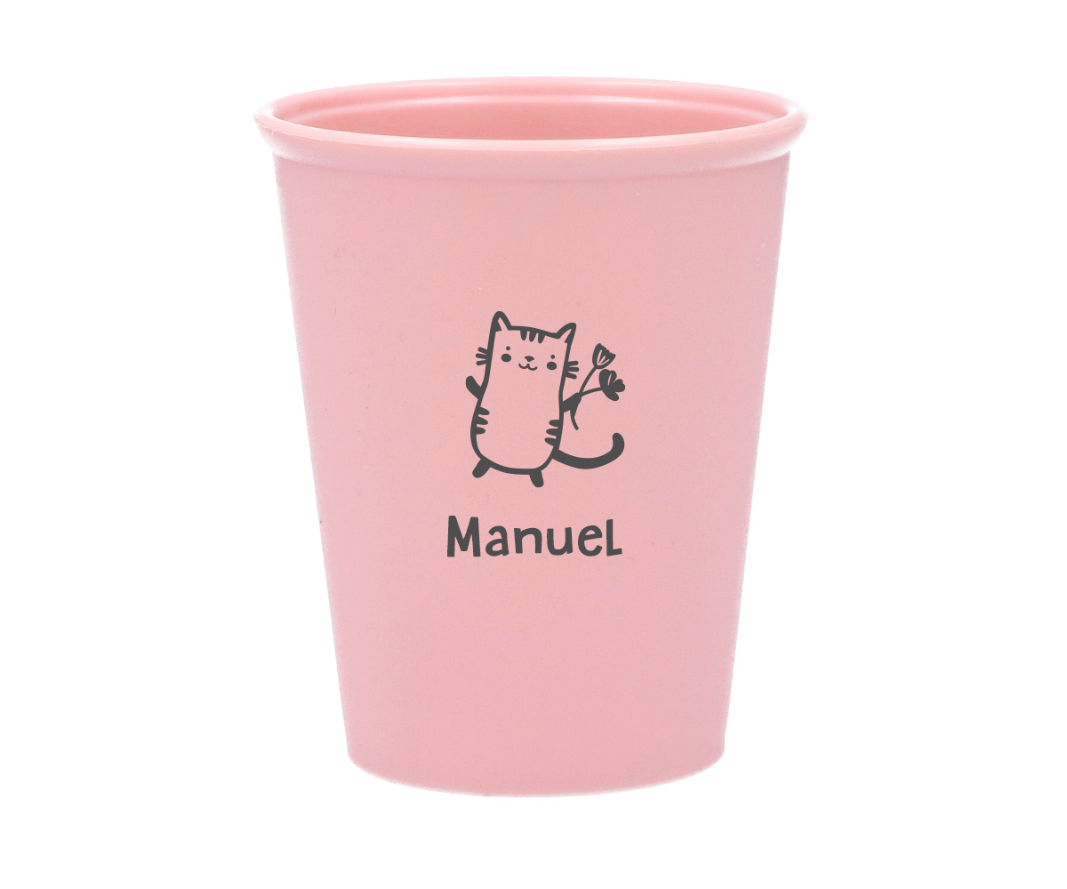 Bicchiere Fantastic Cat (+colori) - Personalizzato