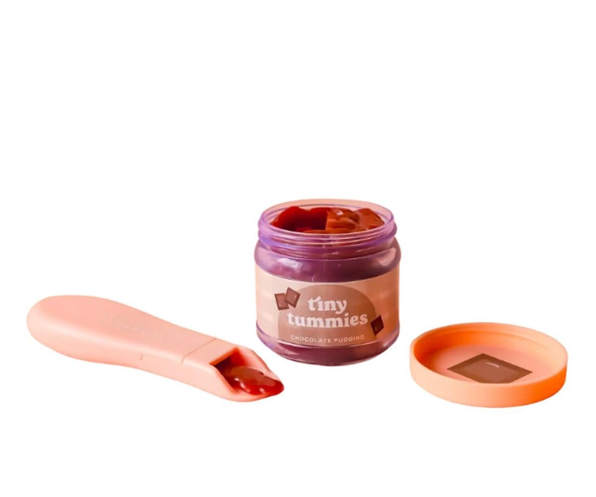 Set de Tarro y Cuchara Tiny Tummies Chocolate Pudding - Tutete