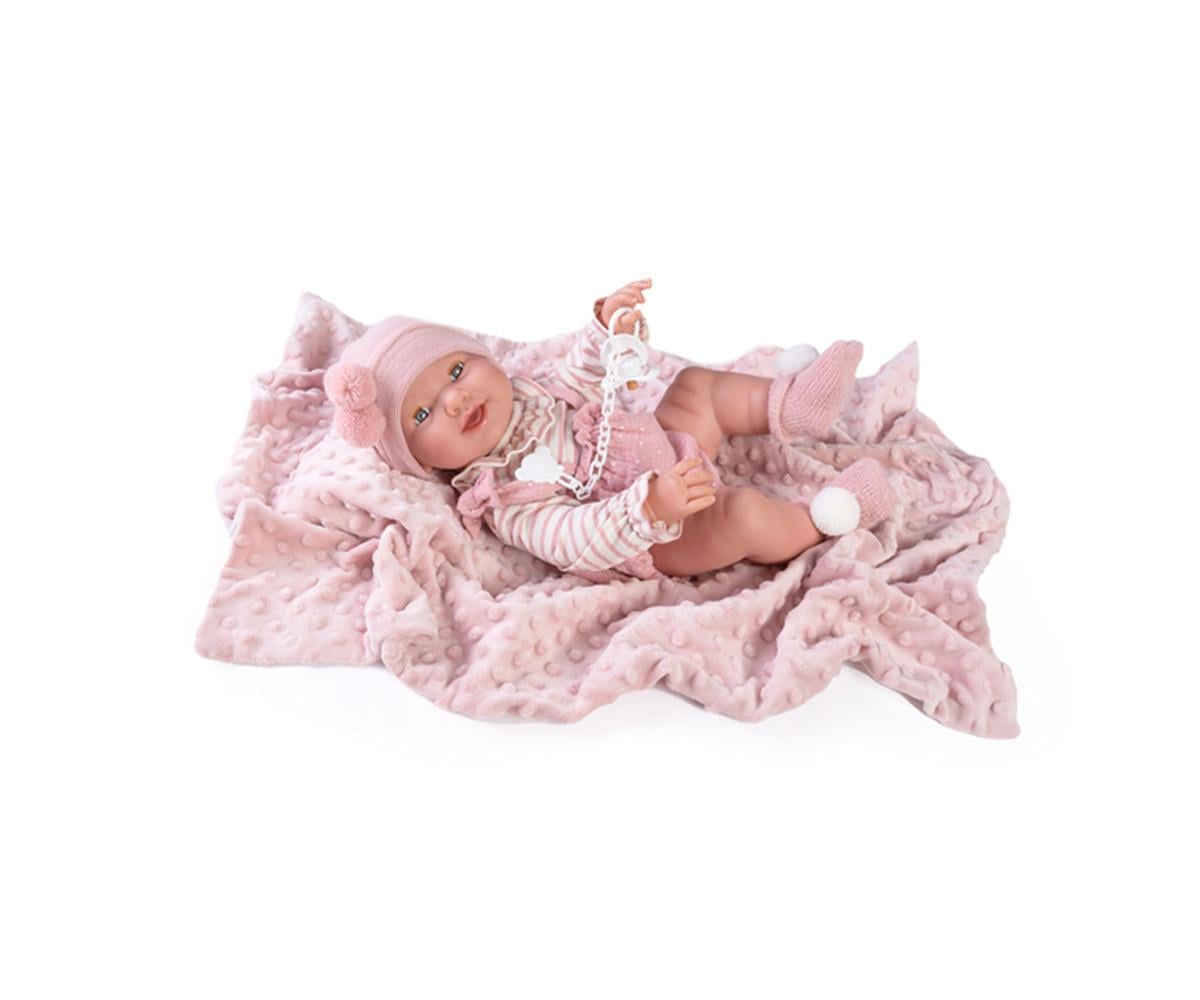 Tachan, Bebé 30cm Conjunto de Encaje Rosa, Juguetes para niños y niñas +3 años (CPA ToyGroup, 788T00623