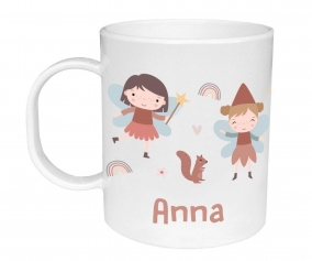 Taza de Plstico Personalizada Wild Fairies