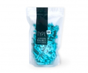 	200 Lettres Magntiques Bleu