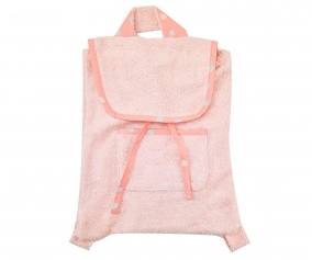 Sac  dos Tissu ponge Rosa 