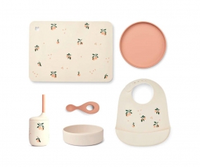 Set Prime Pappe Tine Peach/Sea Shell