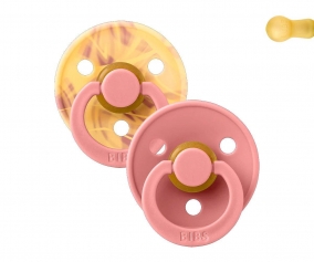 2 Chupetes BIBS Colour Round  Sunset Tie Dye