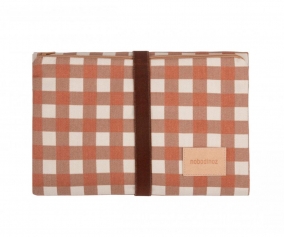 Cambiador de Viaje Hyde Park Terracotta Checks