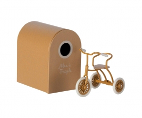 Triciclo con Garaje Ratn Ocre