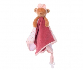 Doudou Orsetta Meli Rosa Personalizzabile