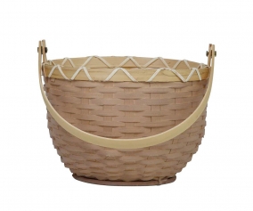Cesta Pequea Blossom Light Gray