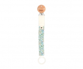 Attache-sucette BIBS Liberty Eloise Ivory