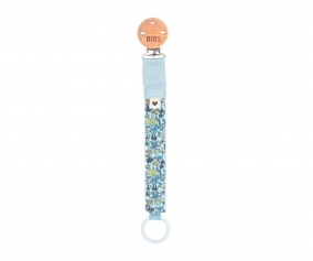 Portasucchietto BIBS Liberty Chamomile Lawn Baby Blue