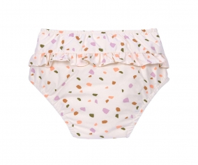 Couche de maillot de bain multicolore  volants 