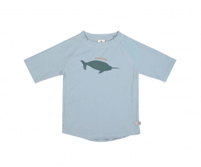 	T-Shirt Nuoto MC Whale Blue