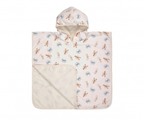 Poncho Lassig Sea Animals Milky