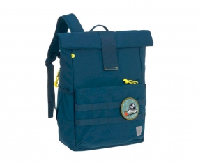 Mochila Rolltop Mediana Navy