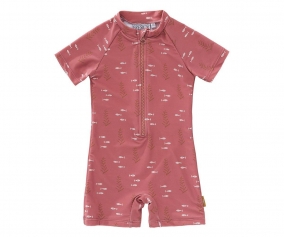 Tuta Nuoto UV Beb Fresk Oceano Rosso