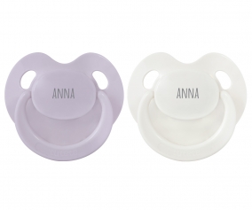 Chupetas Personalizadas Retro Slimline Pastel Lilac