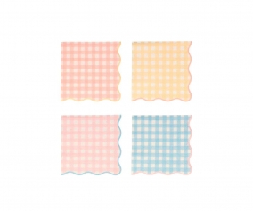 20 Tovaglioli Piccoli Gingham