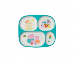 Assiette  4 compartiments Peppa Pig 