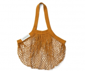 Borsa Rete Mesi Mesh Golden Caramel