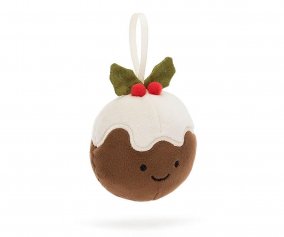 Colgante Festive Folly Pudding Navideo