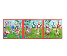 Puzzle Magntico Book To Go Caballeros