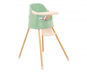 Chaise haute volutive 2 en 1 Youpla Green