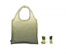 Borsa Shopping Mesh Calm Green