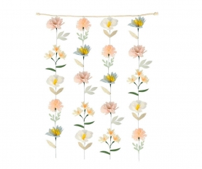 Pared de Flores Pastel