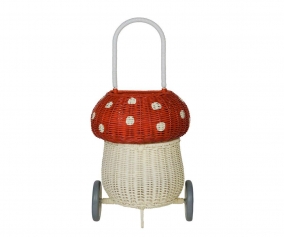 Carrito Ratn Luggy Mushroom Red
